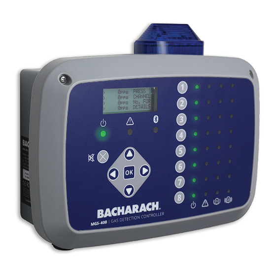 Bacharach MGS-408 User Manual