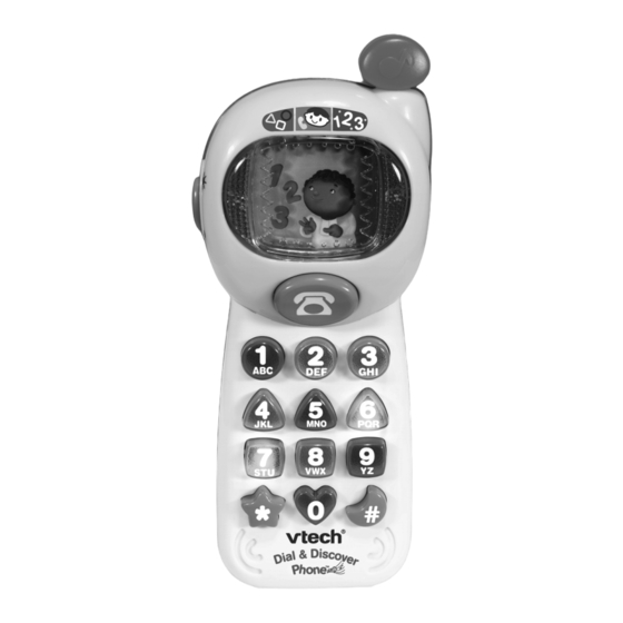 VTech Dial & Discover Phone Learning Toy Manuals