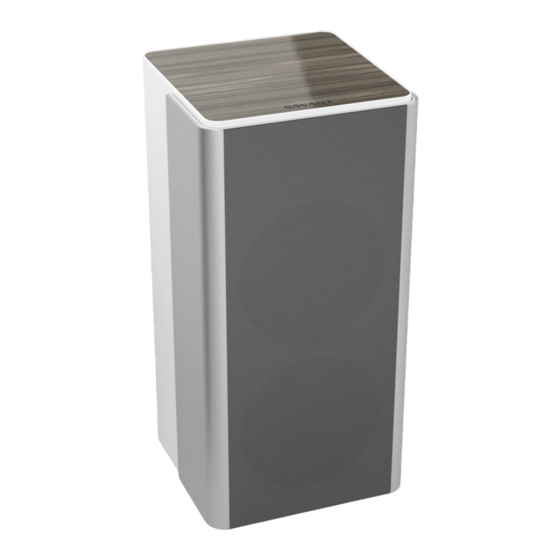 Savant Smart SPK-SUR3WS Series Quick Reference Manual