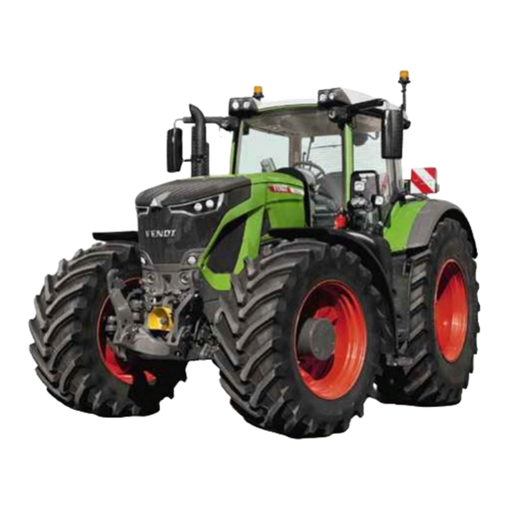FENDT 900 Vario Gen6 Series Workshop Service Manual