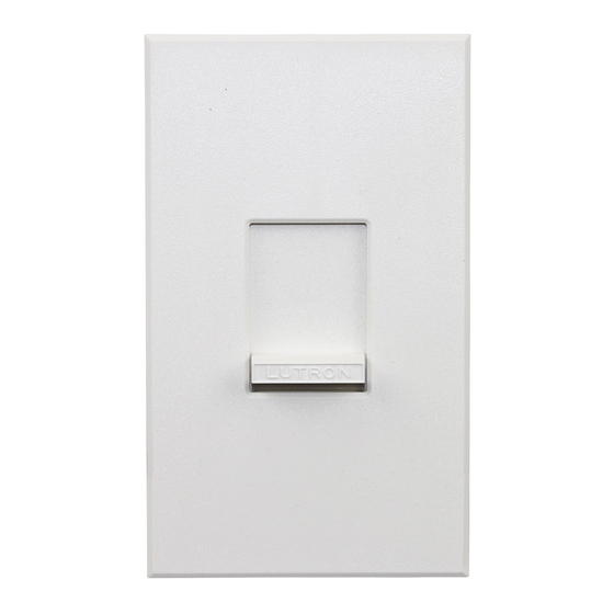 Lutron Electronics Nova N-1PS Installation Instructions