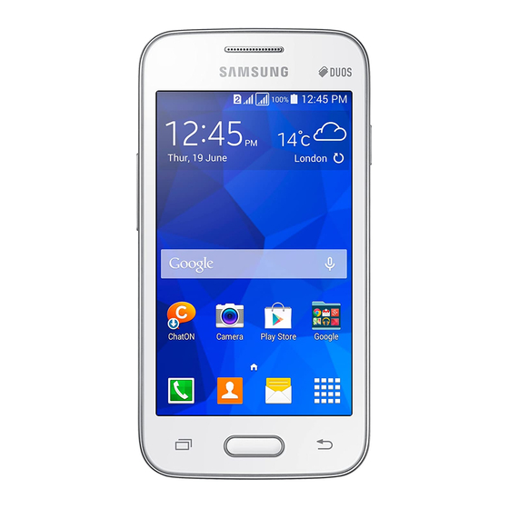 Samsung SM-G313H/DD User Manual