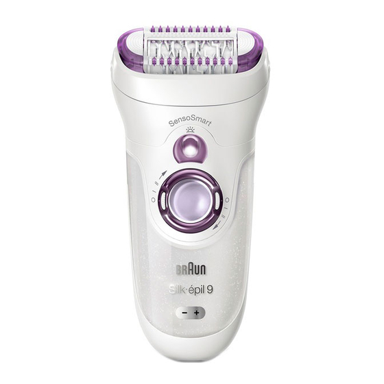 Braun Silk-epil 9 Series Manual