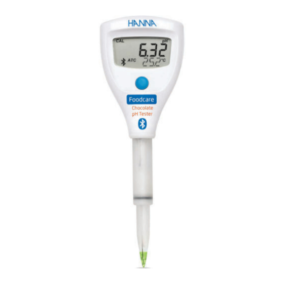 Hanna Instruments HALO 2 HI9810392 Instruction Manual