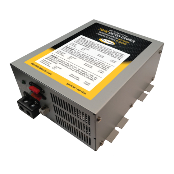 User Manuals: Dometic GPC-35-MAX Smart Battery Charger