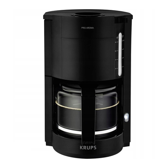 Krups Pro Aroma KM309 Manual