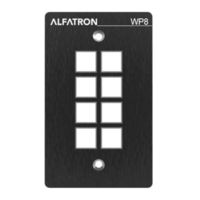 ALFAtron ALF-WP8-B Manual