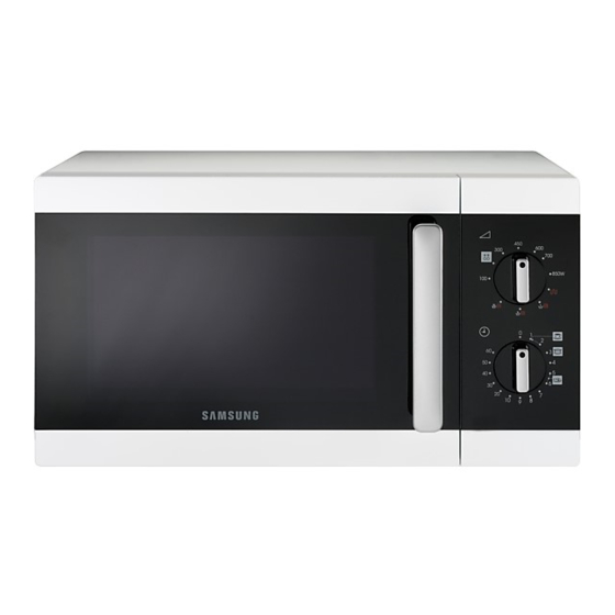 Samsung MW81P Owner's Instructions Manual