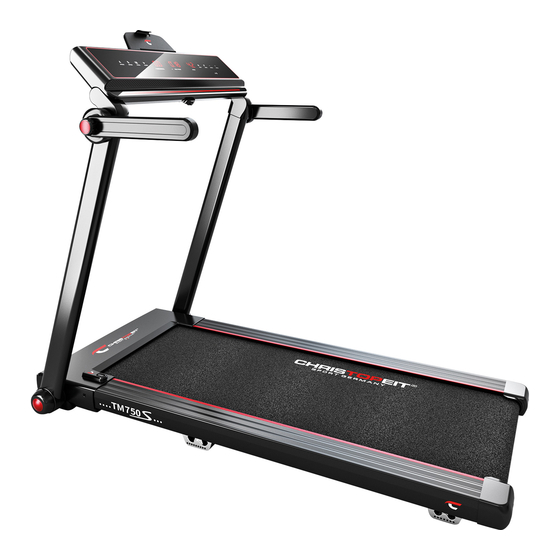 Christopeit Sport TM750S Assembly And Exercise Instructions