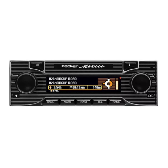 Becker Mexico 7948 Specification