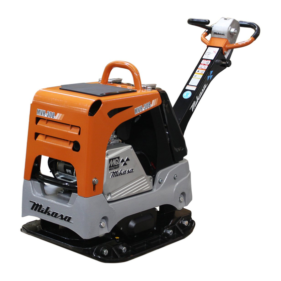MULTIQUIP Mikasa MVH308GH Operation And Parts Manual