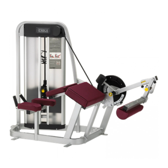 CYBEX VR3 Prone Leg Curl Owner's And Service Manual