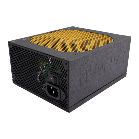 ZALMAN ZM550-XG User Manual