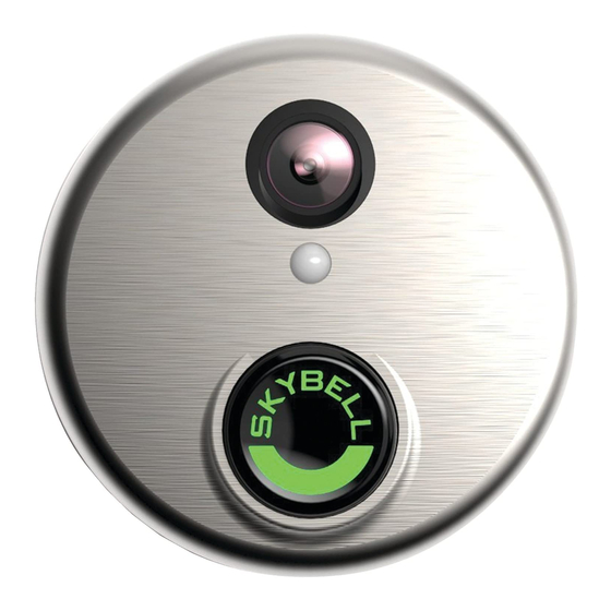 SkyBell WiFi Video Doorbell Installation & Starting Manual