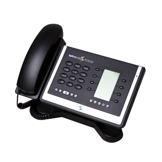 Splicecom PCS 552 User Manual