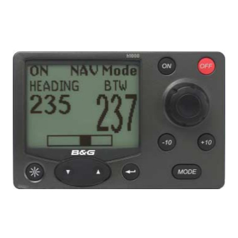 B&G h1000 pilot User Manual
