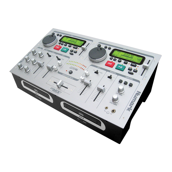 Numark CDMIX3 Quick Start Manual