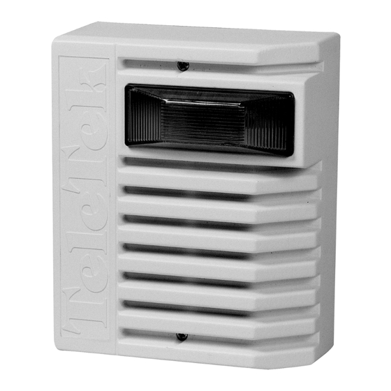 Teletek electronics SR 120 Installation Manual