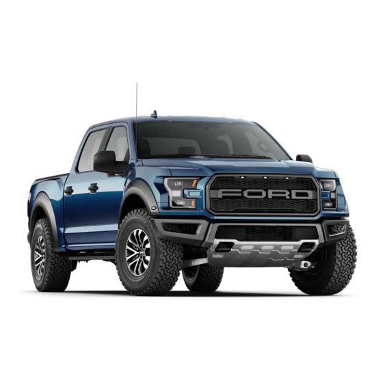 Ford Performance F-150 RAPTOR Supplement Manual