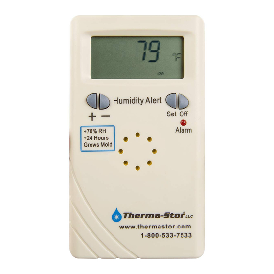 Therma-Stor Humidity Alert 4026208 Manual