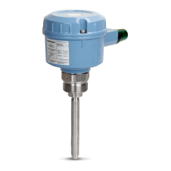 Emerson Rosemount 2535 Quick Start Manual