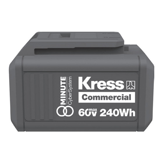 KRESS KAC804 Manual