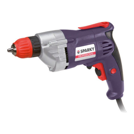 Sparky Group PROFESSIONAL BR 101E Original Instructions Manual