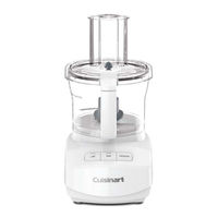 Cuisinart FP-9 Series Instruction And Recipe Booklet
