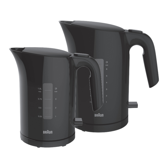 Braun WK303AI Manual