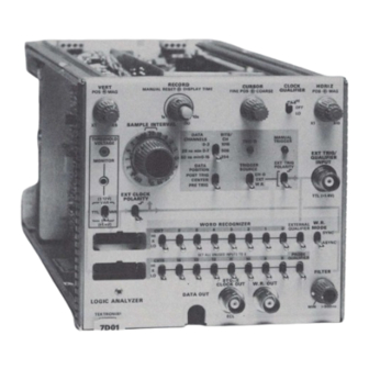 Tektronix 7D01 Instruction Manual