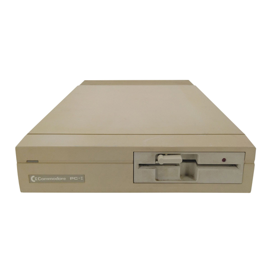 Commodore PC 1 Technical Manual