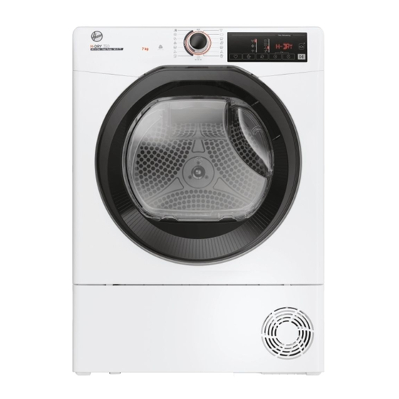 Hoover H-DRY 350 HR4 H7A2TBE-S Manuals