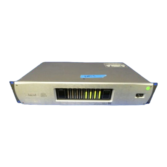 Lucid ADA8824 User Manual