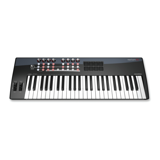 Novation Nocturn 25 User Manual