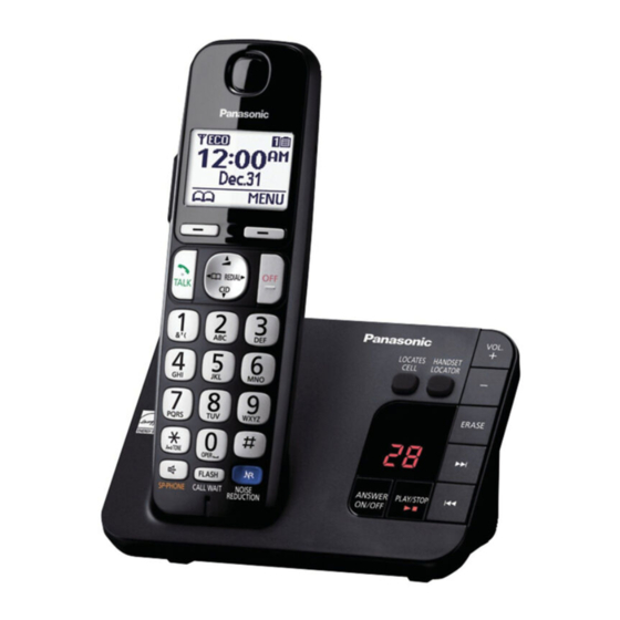 Panasonic KX-TGE274S Manuals