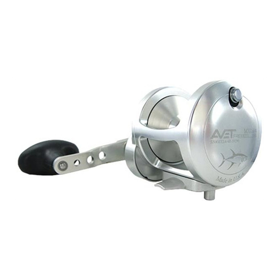 AVET REELS FISHING REEL MXL 6 4 PARTS LIST Pdf Download