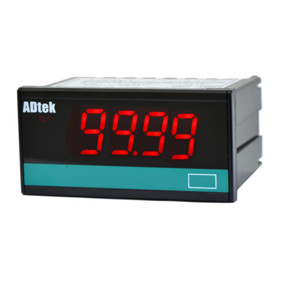ADTEK CM1-TC Manual