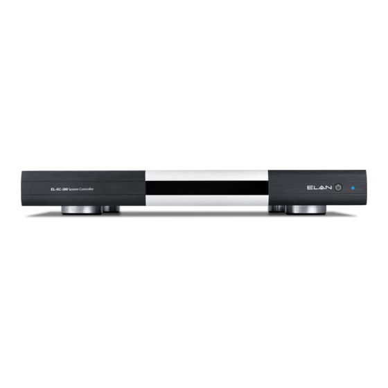 Elan EL-SC-300 Quick Install Manual