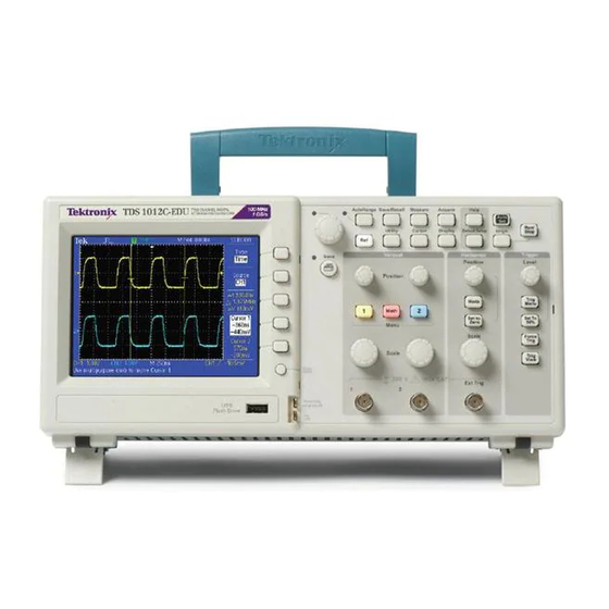 Tektronix TDS2000C Series Manual