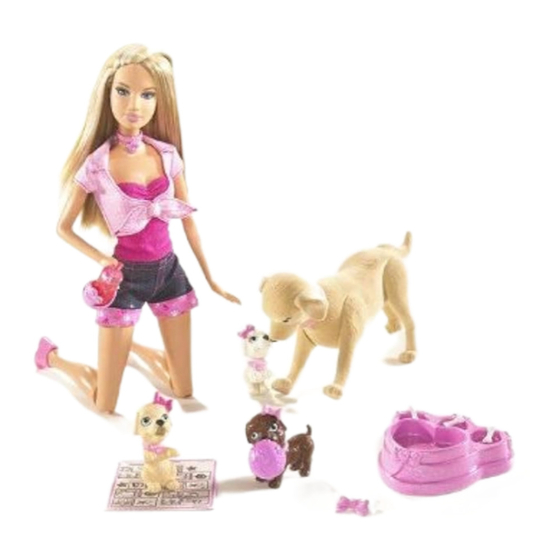 Mattel Barbie M4215 Instructions