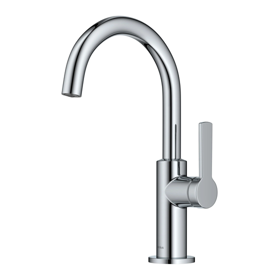 Kraus Oletto KPF-2822 Kitchen Bar Faucet Manuals