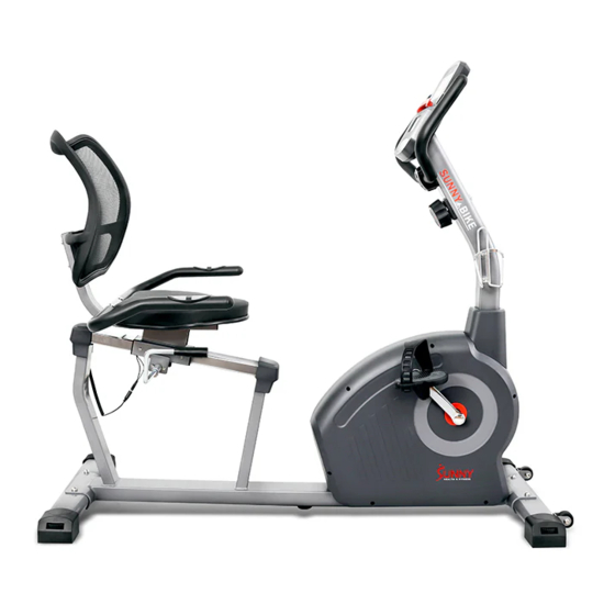 Sunny Health & Fitness SF-RB420046 User Manual