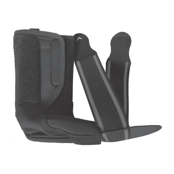 REH4MAT FOOT ORTHOSIS OSS-OS-02 Instructions
