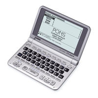Casio EW-G3500 Quick Reference Manual