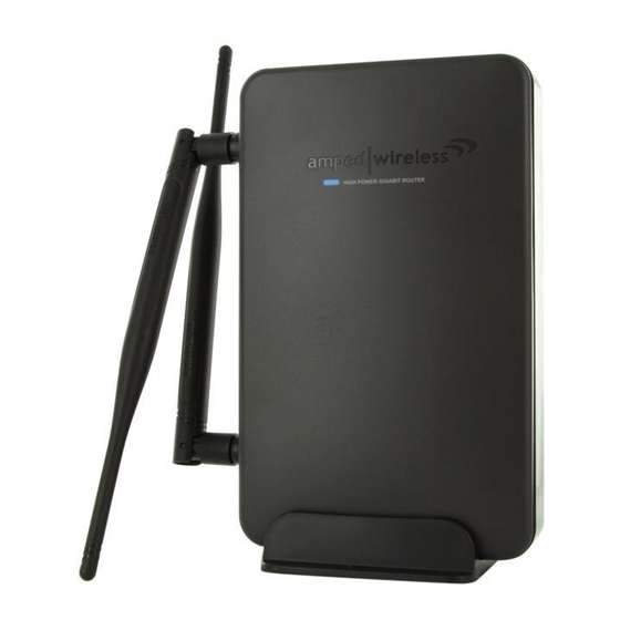 Amped Wireless R10000G Setup Manual