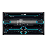 Sony DSX-B700W Operating Instructions Manual