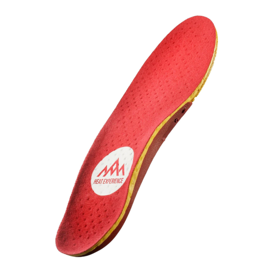 Heat Experience HEATED INSOLES User Manual