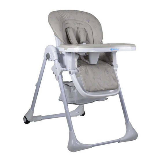 Gilis Bebe Stars Happy High Chair Manuals