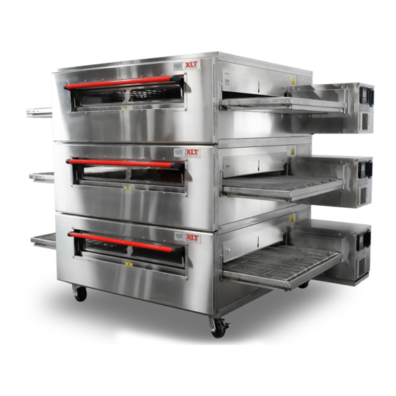 XLT Ovens TS3-W World Series Manuals