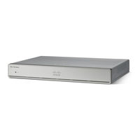 Cisco C111x-8P Series Hardware Installation Manual